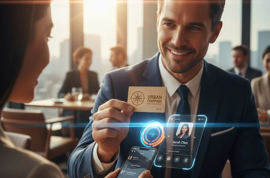 More Than a Card: How a Wooden NFC Card Makes You the Most Memorable Person in the Room